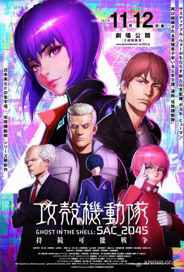 Призрак в доспехах: Синдром одиночки 2045. Фильм Ghost in the Shell: SAC_2045. Movie (2021)