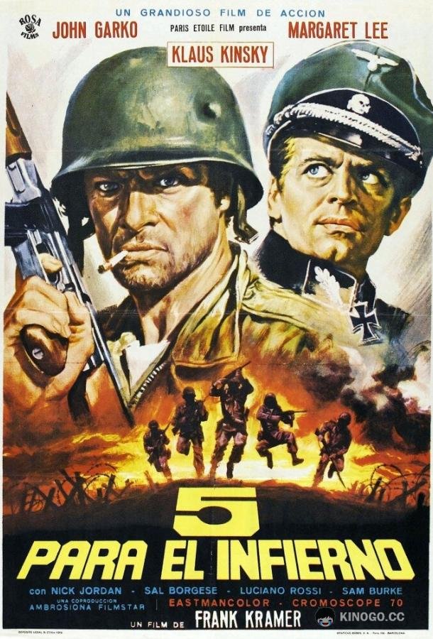 Пятеро из ада 5 per l'inferno (1969)