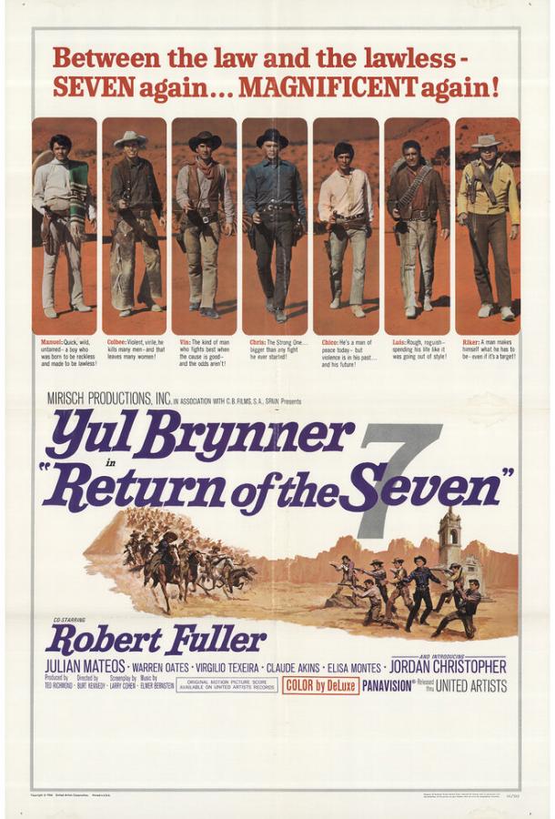 Возвращение великолепной семерки Return of the Seven (1966)